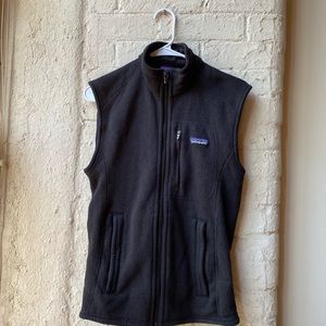 Patagonia Classic Synchilla Fleece Vest. Mens Size Small. Black